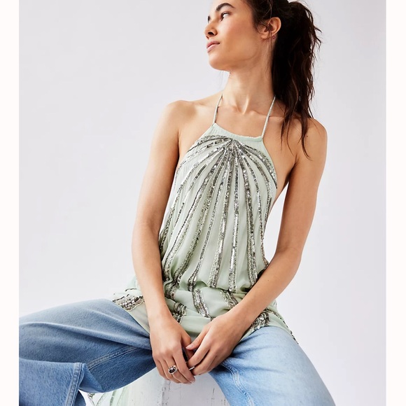 Free People x Jen's Pirate Booty Starburst Mini Dress - Picture 2 of 4